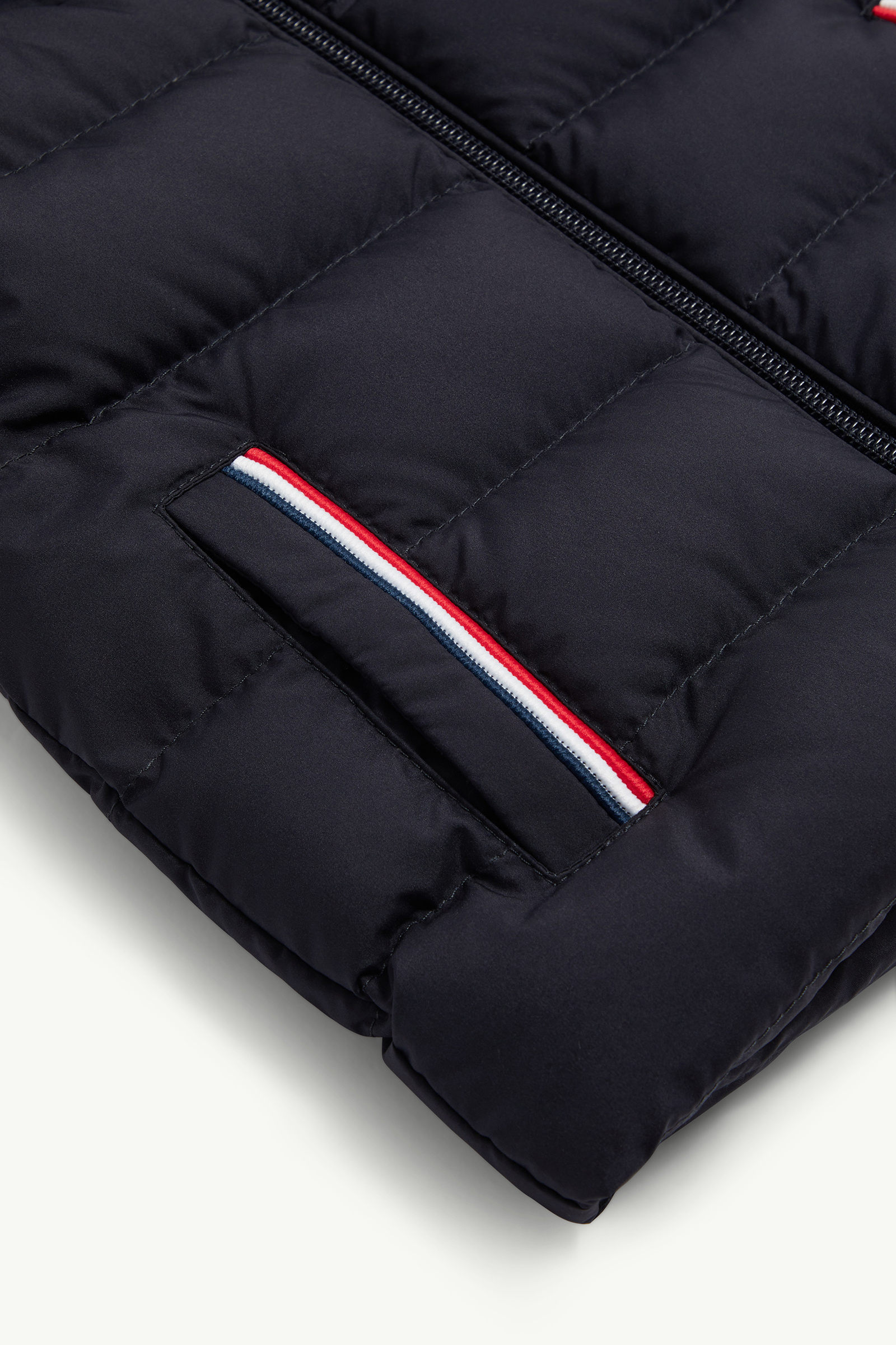 Buang Down Gilet Boy Navy Blue Moncler 3