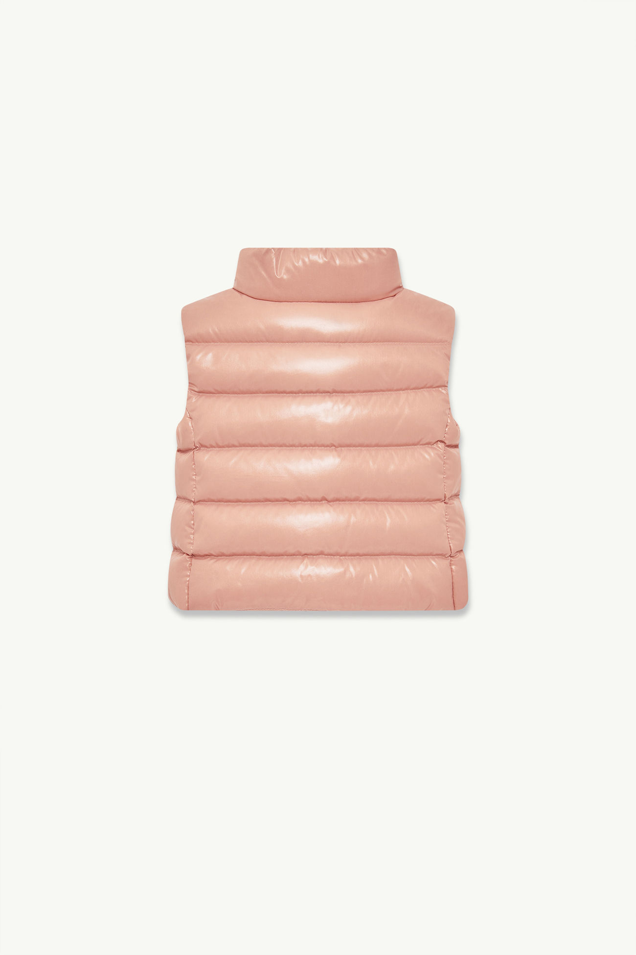 Gilet imbottito in piuma Ghany Bambina Rosa Moncler 2
