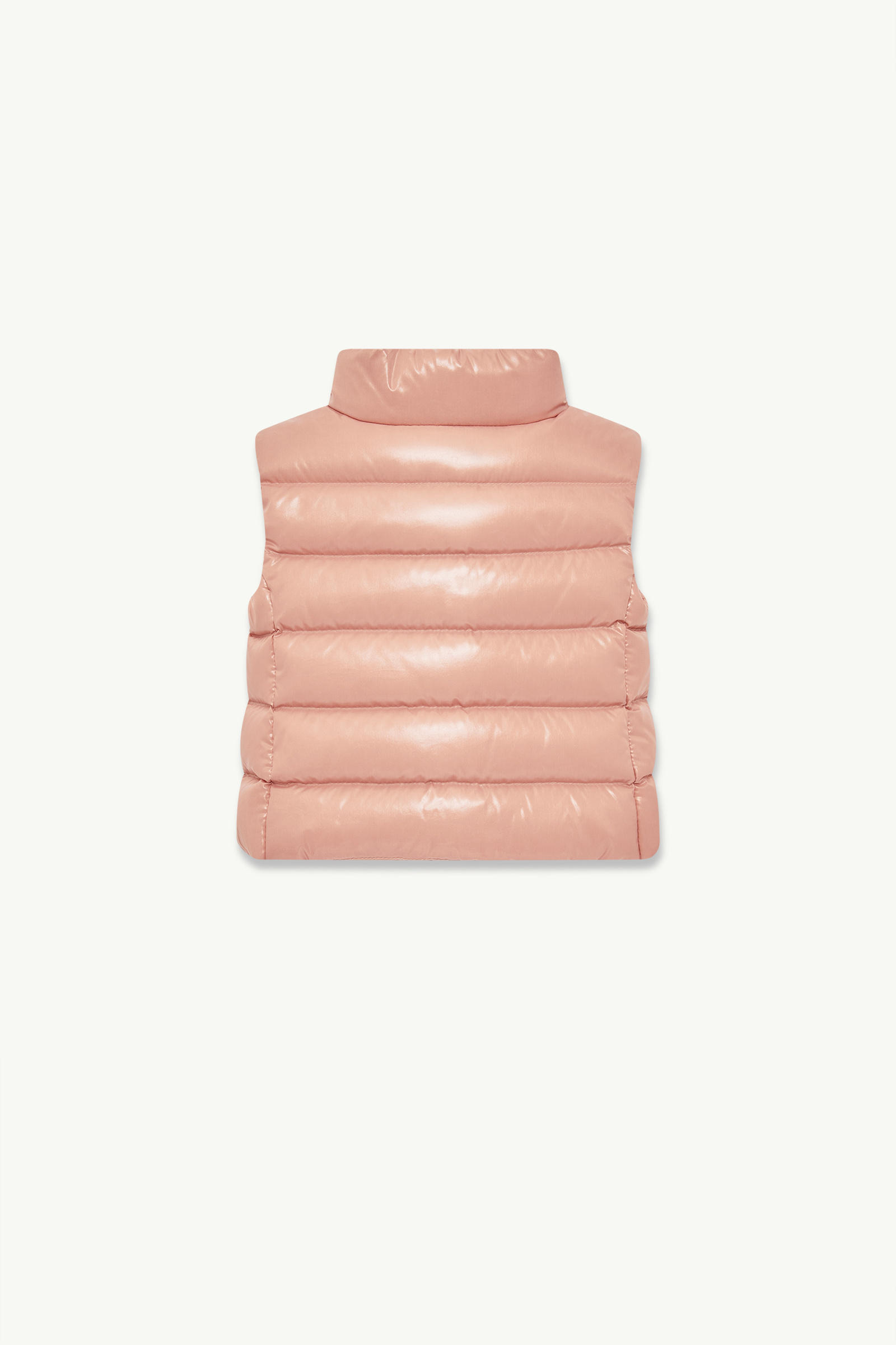 Gilet imbottito in piuma Ghany Bambina Rosa Moncler 2