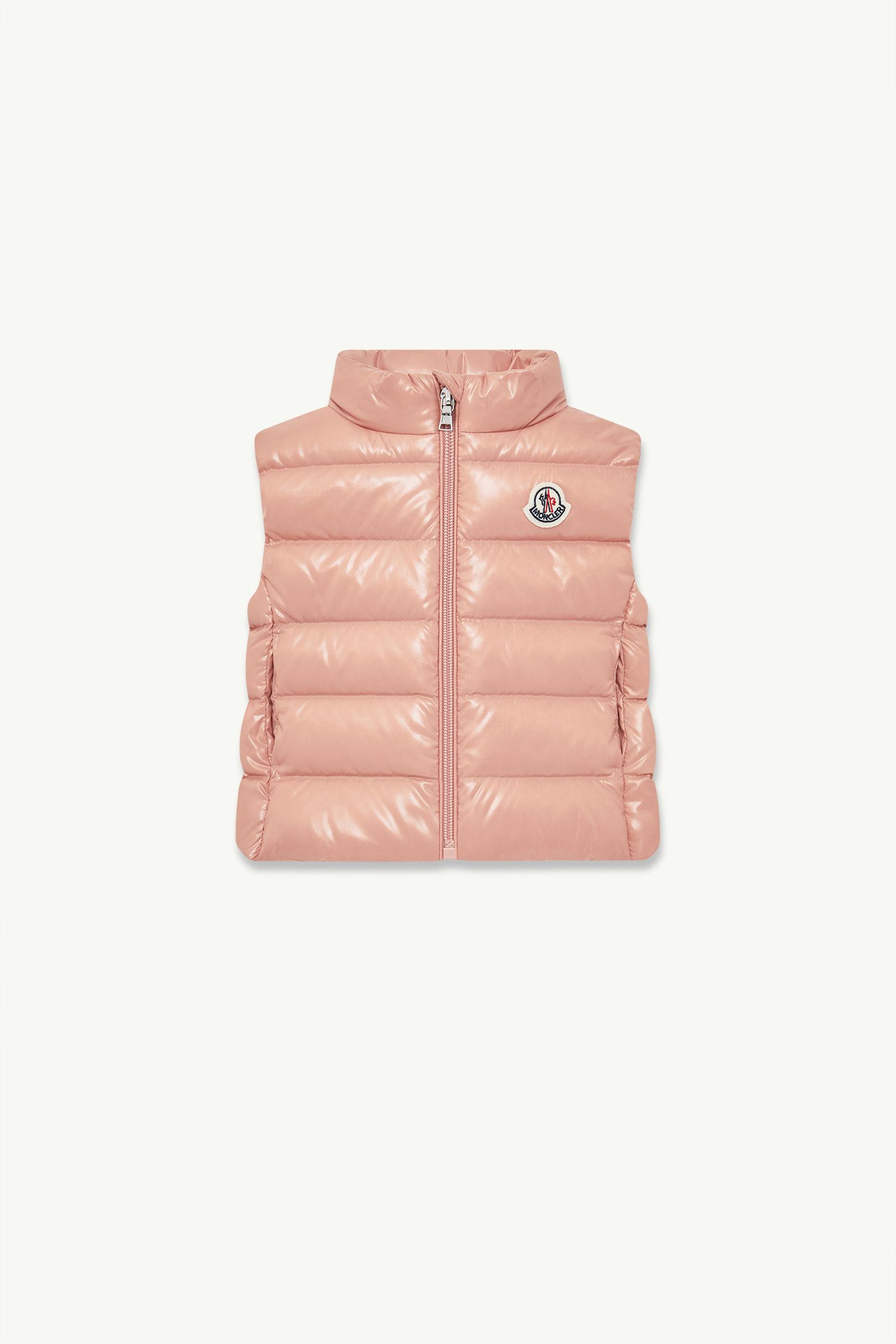 モンクレール GHANY ガーニー ダウンベスト 光沢 ピンク 3 XL Rose Pink Ghany Down Vest - Outerwear for Children | Moncler US