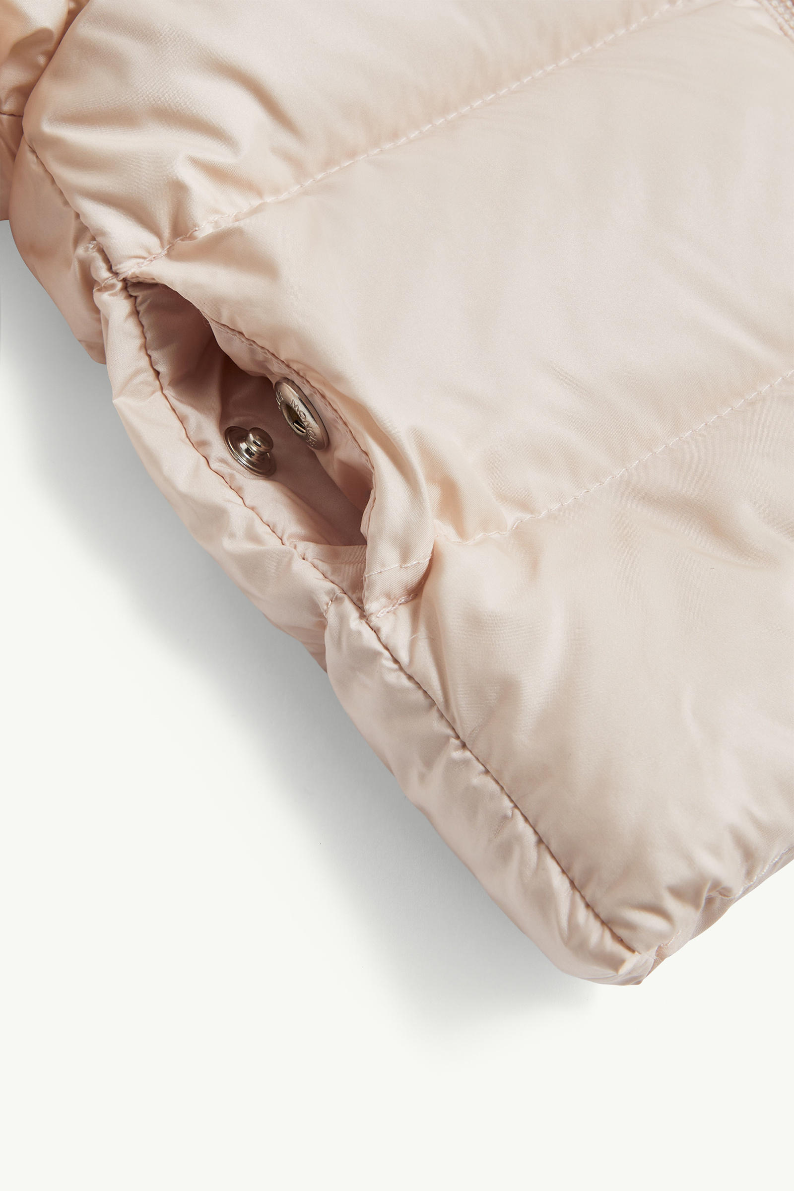 Sharon Hooded Down Jacket Girl Light Pink Moncler 3