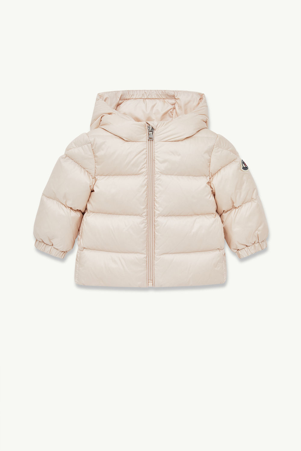 Sharon Hooded Down Jacket Girl Light Pink Moncler 0