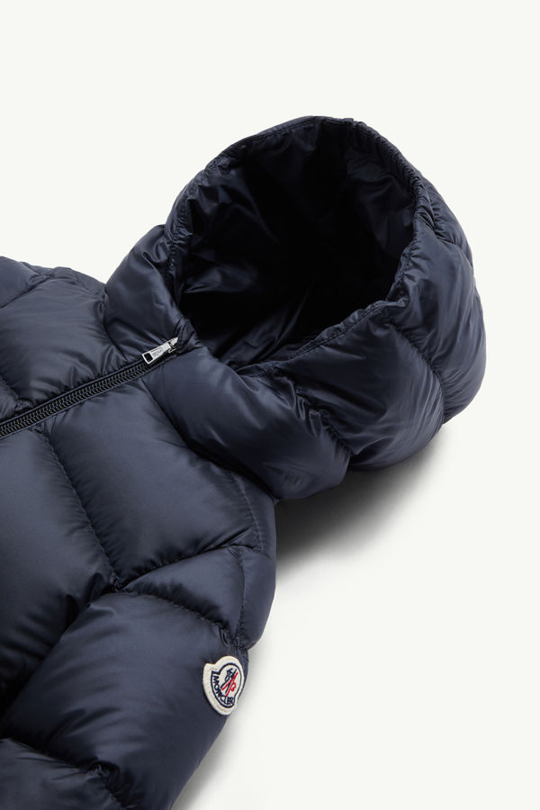 Sharon Daunenjacke mit Kapuze Mädchen Navyblau Moncler 1