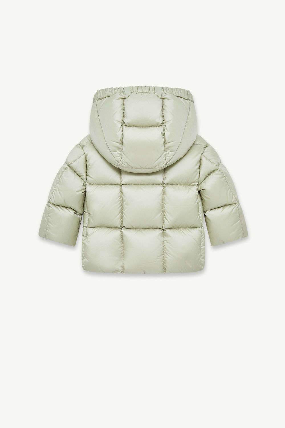 Parana Hooded Down Jacket Girl Light Green Moncler 2