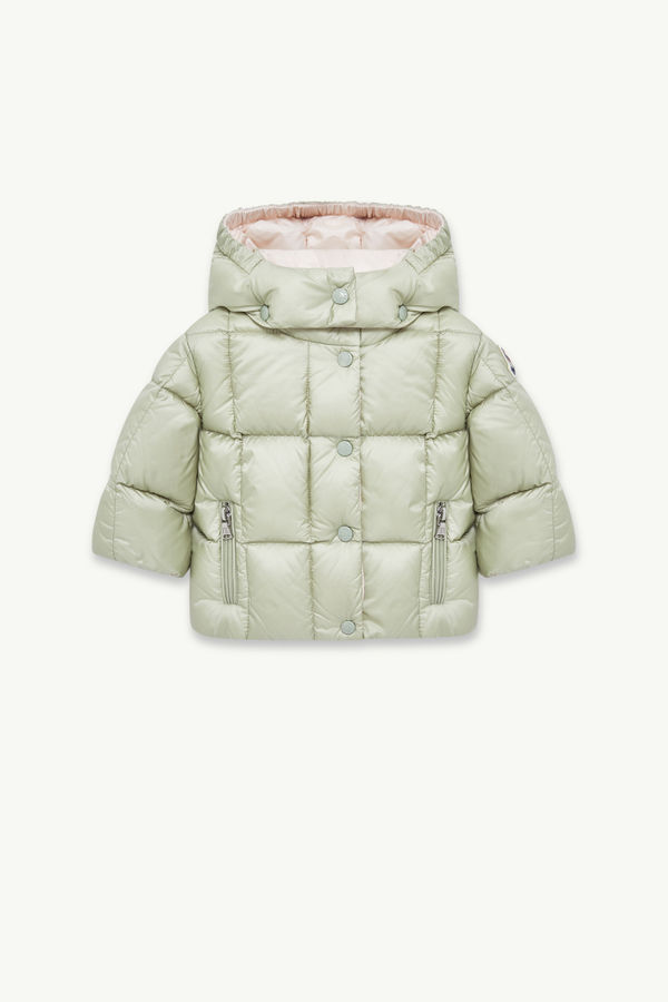 Parana Daunenjacke mit Kapuze Mädchen Hellgrün Moncler 0