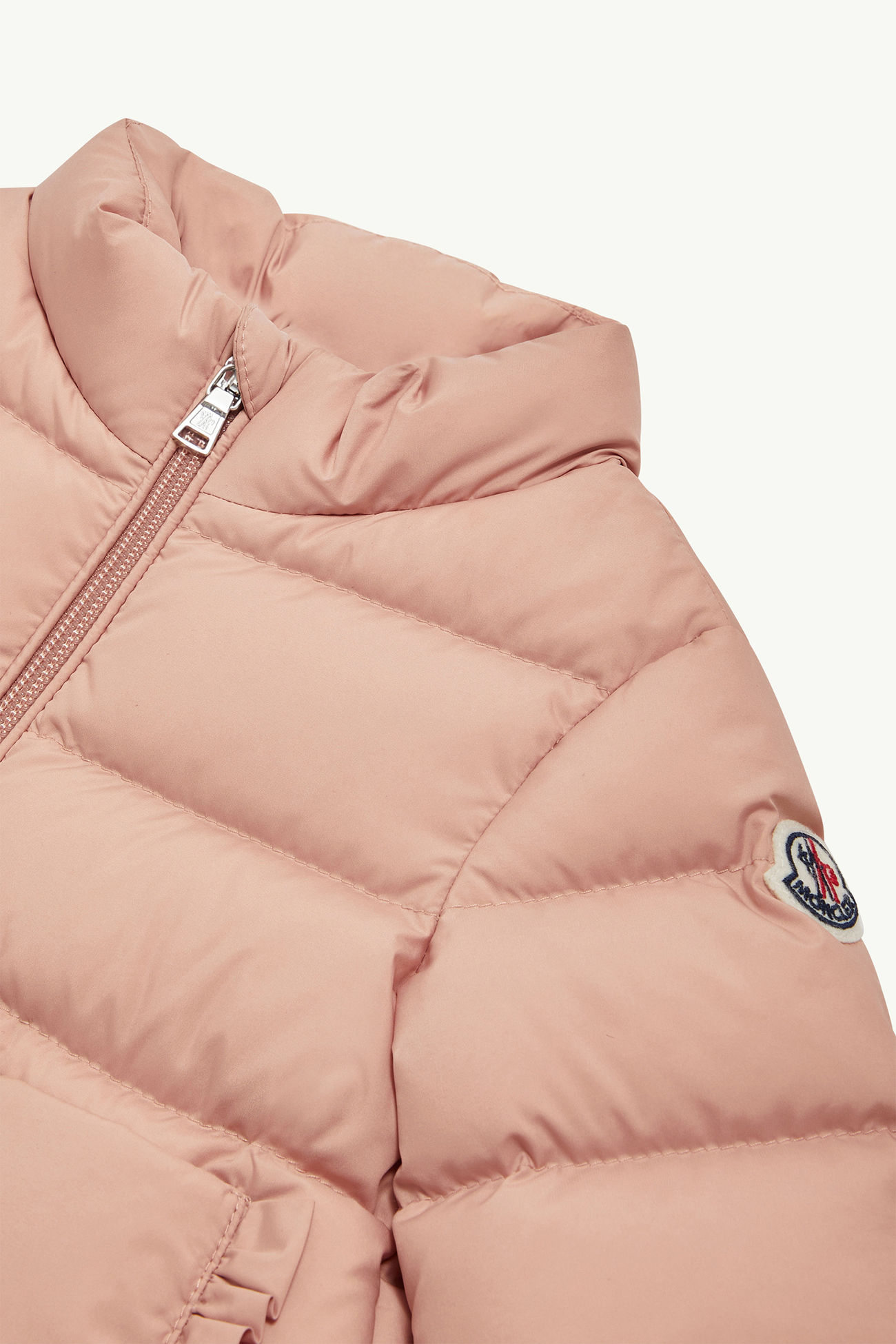 Onica女婴羽绒夹克外套 女童 玫瑰粉色 Moncler 1