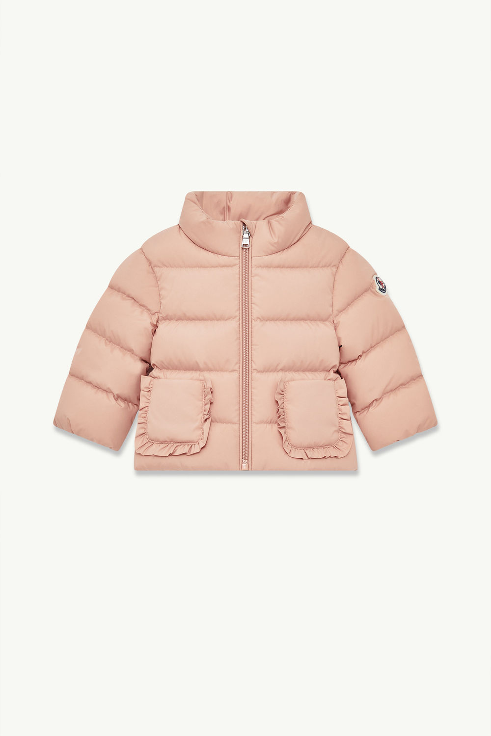 Onica Down Jacket Girl Rose Pink Moncler 0