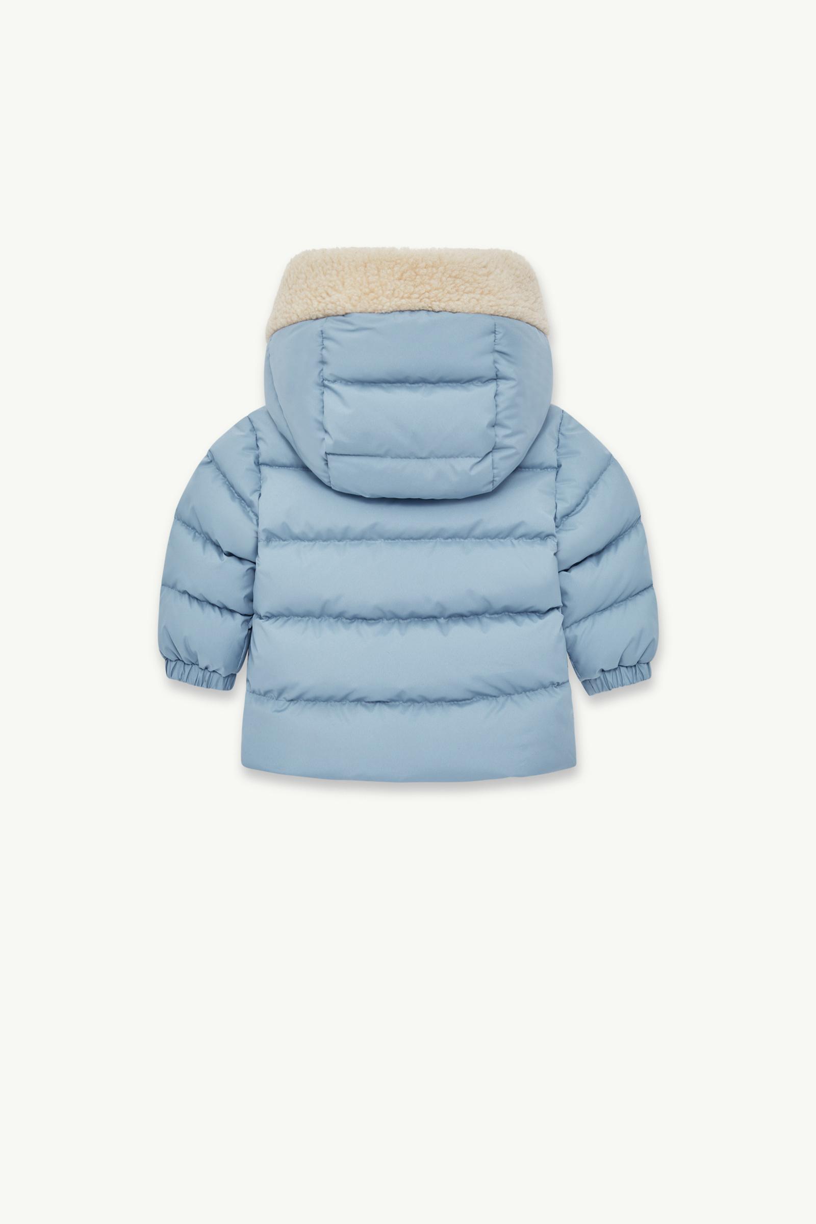 MONCLER チルドレン　110くらい　ライトブルージャケット　使用感あり MONCLER チルドレン 110くらい ライトブルージャケット 使用感