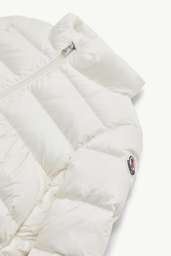 Joelette verstaubare Daunenjacke Mädchen Weiß Moncler 1