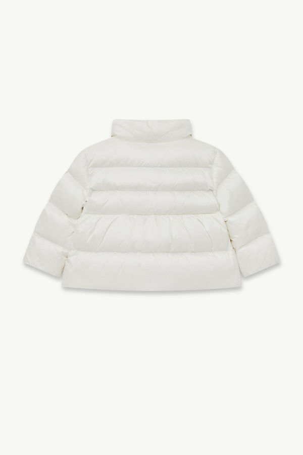 Joelette verstaubare Daunenjacke Mädchen Weiß Moncler 2