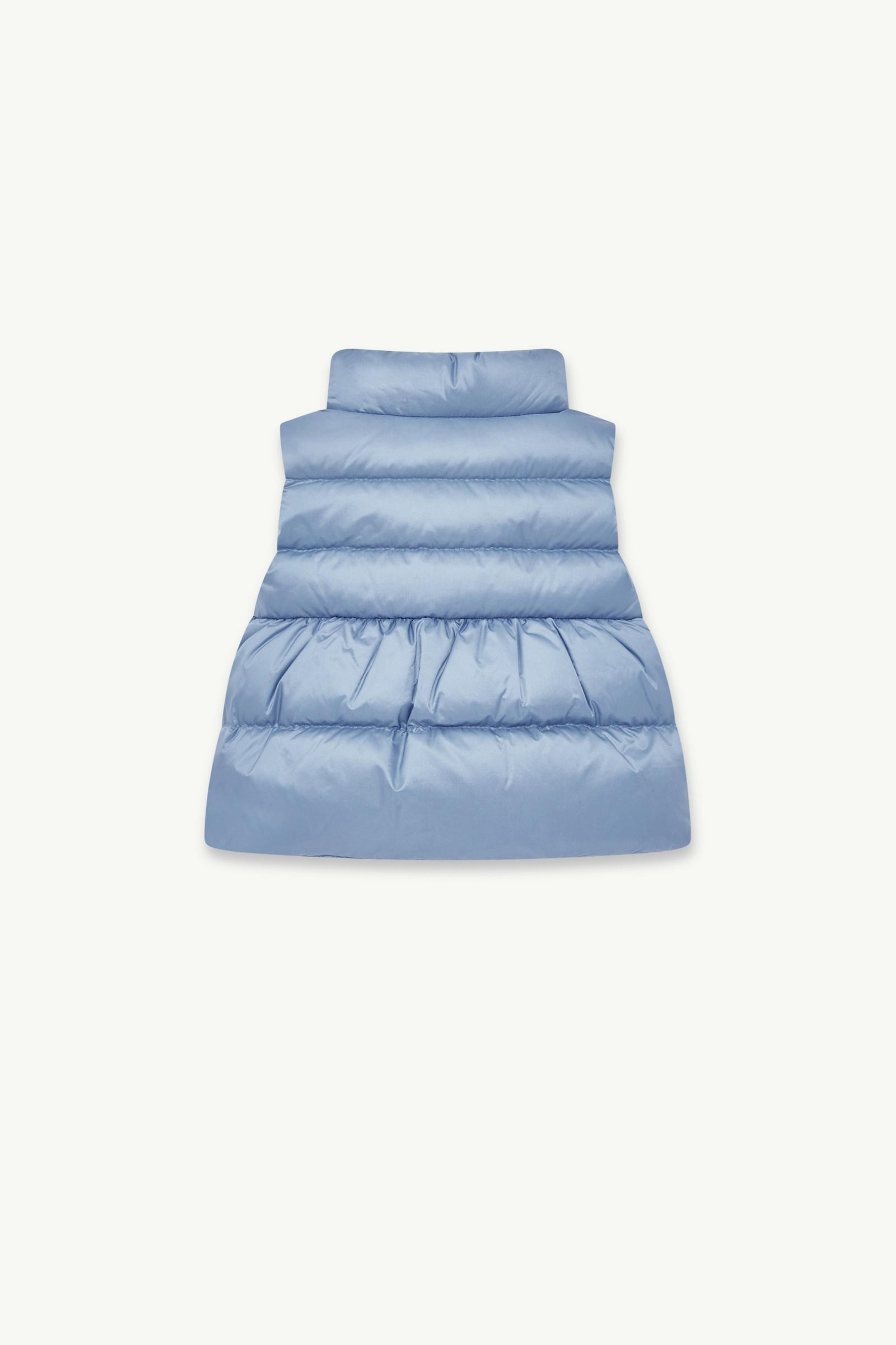 Light Blue Hiva Down Gilet - Outerwear for Children | Moncler MT