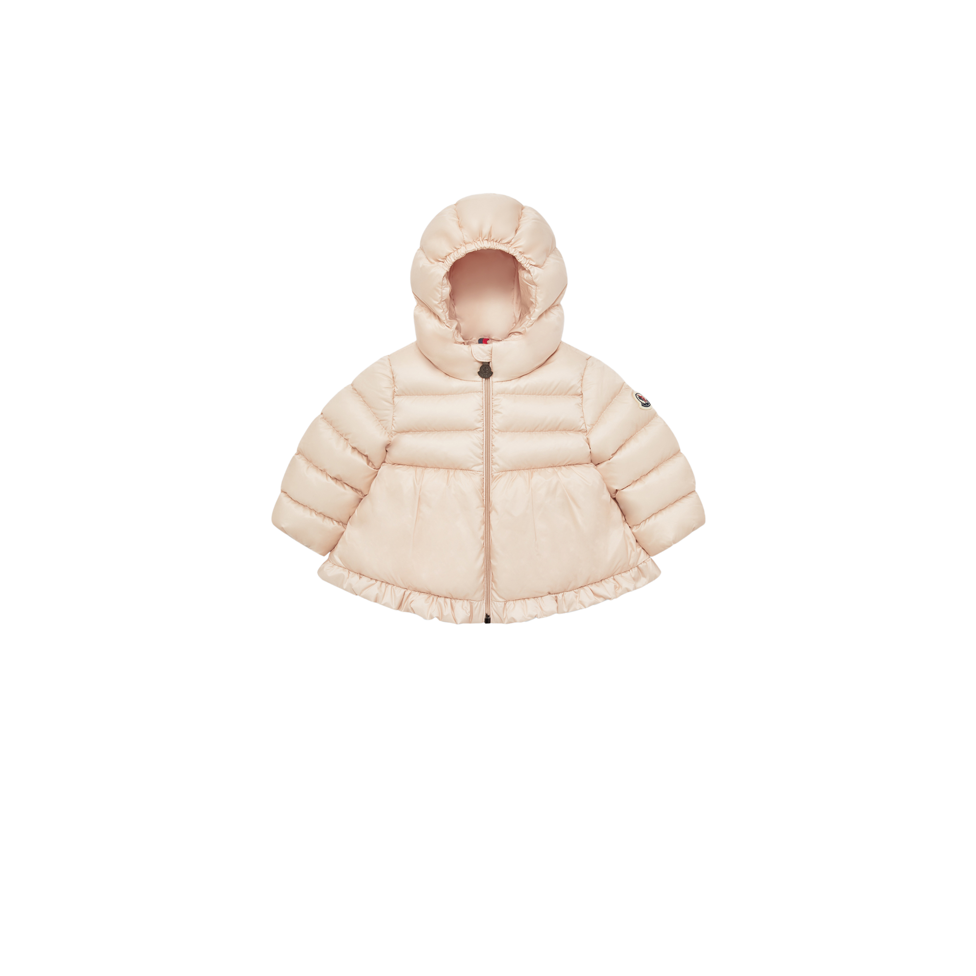 MONCLER ENFANT Girl Odile Down Jacket - Pink - 12/18M