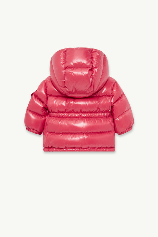 Maire Hooded Down Jacket Girl Coral Pink Moncler 2