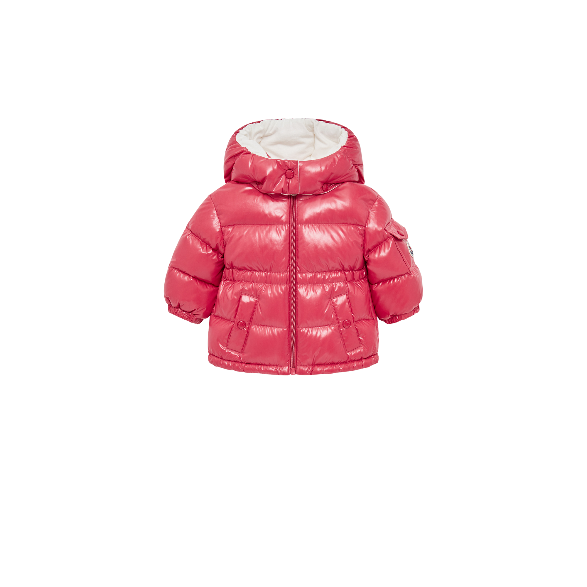 MONCLER ENFANT Maire Hooded Down Jacket, Girl, Pink, Size: 3Y