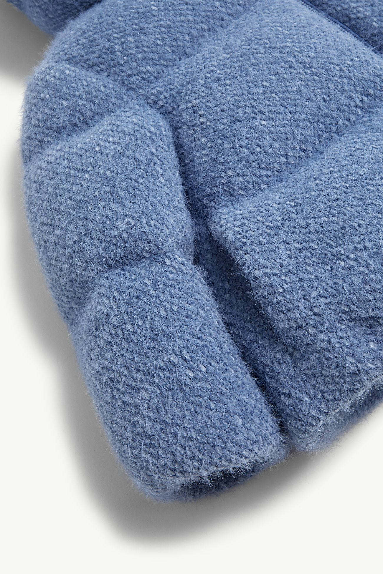 Plumífero con capucha Bucara Niña Azul cobalto Moncler 3