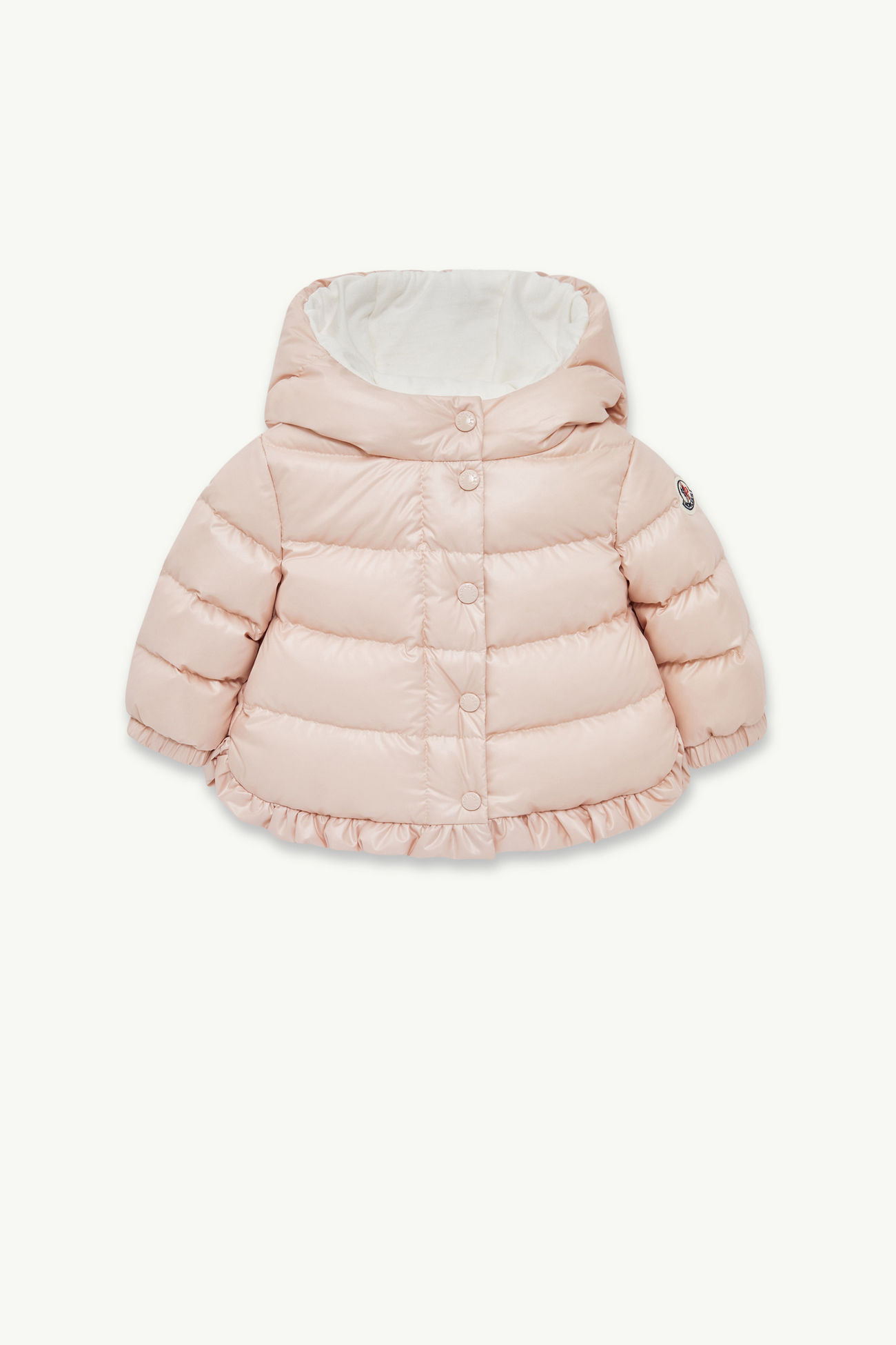 Plumífero con capucha Tazui Niña Rosado claro Moncler 0