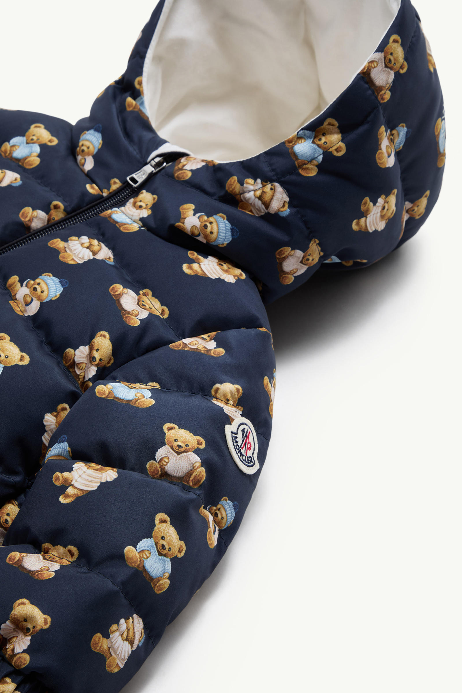 Doudoune à capuche Semenat Garçon Bleu Moncler 1