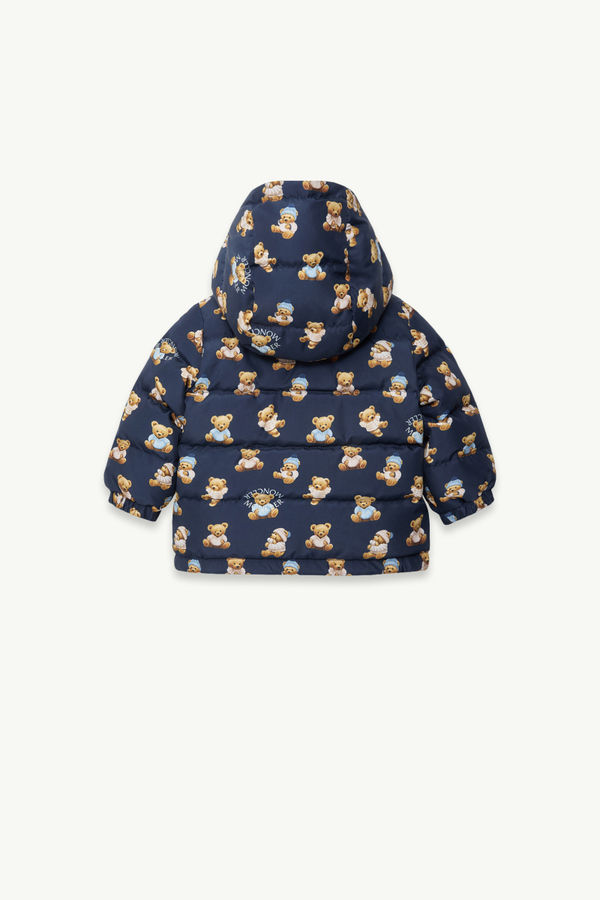 Semenat Hooded Down Jacket Boy Blue Moncler 2