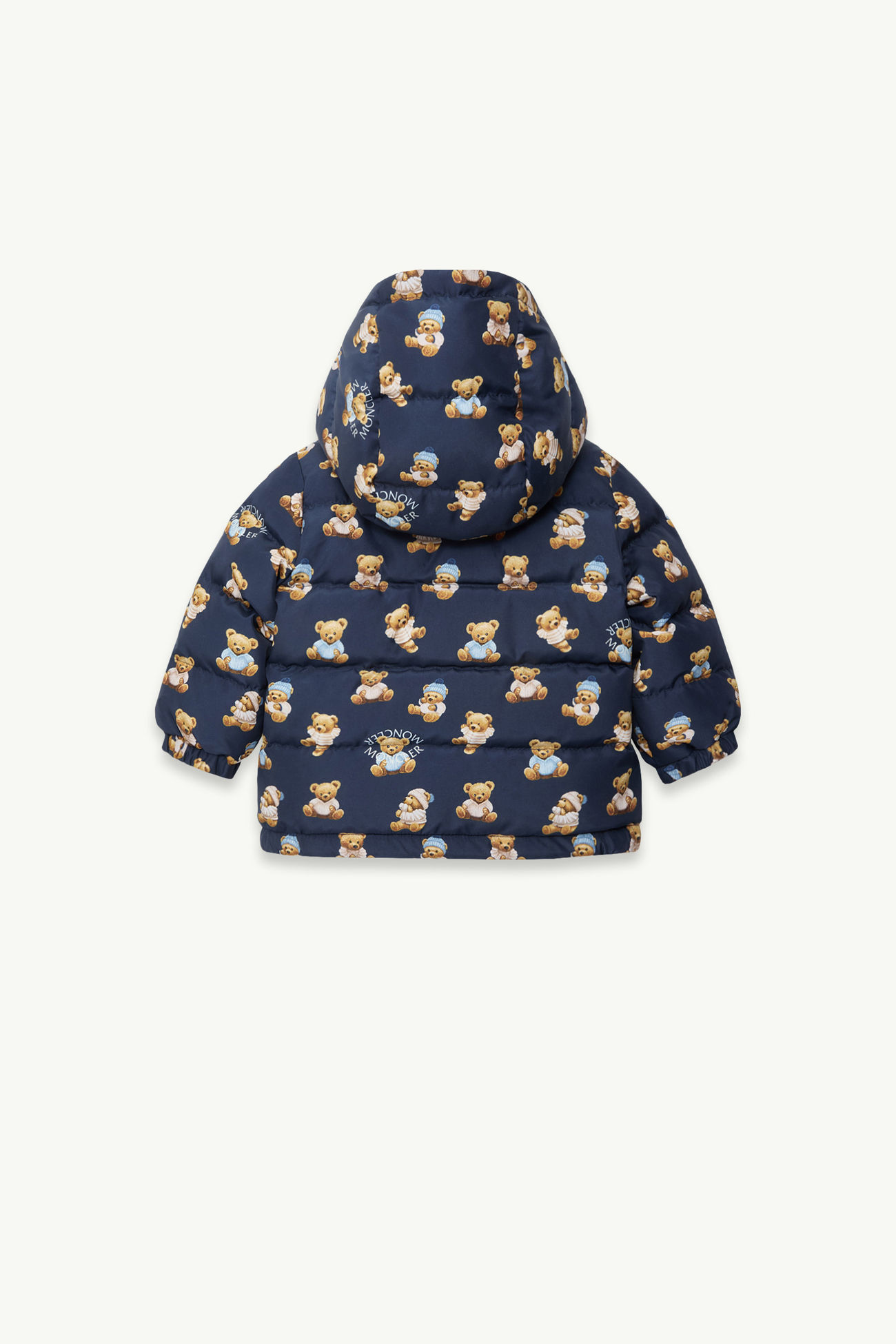 Semenat連帽羽絨外套 男童 藍色 Moncler 2