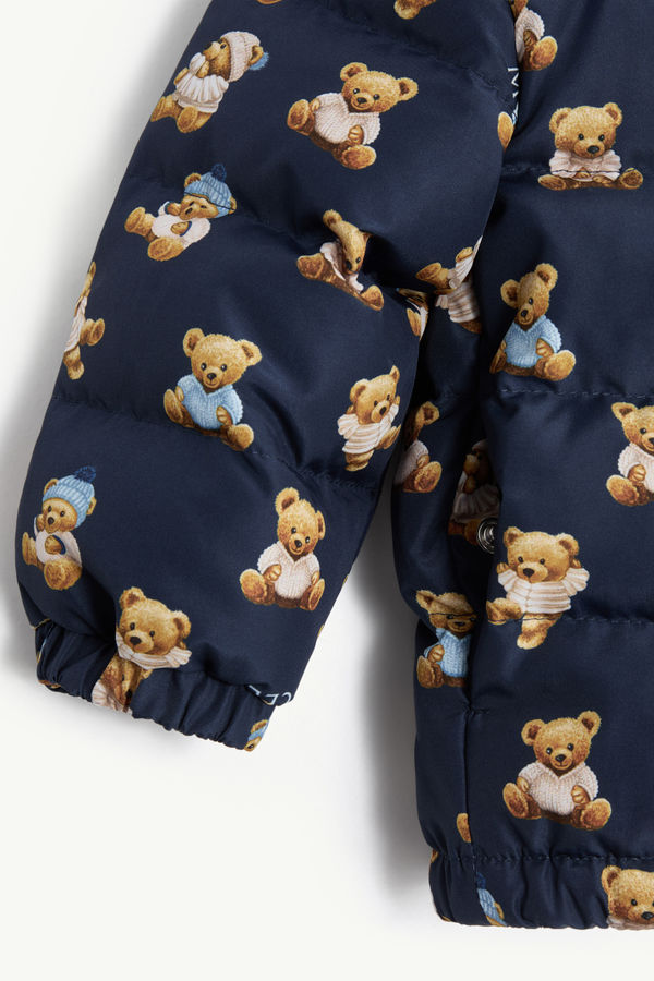 Doudoune à capuche Semenat Garçon Bleu Moncler 3