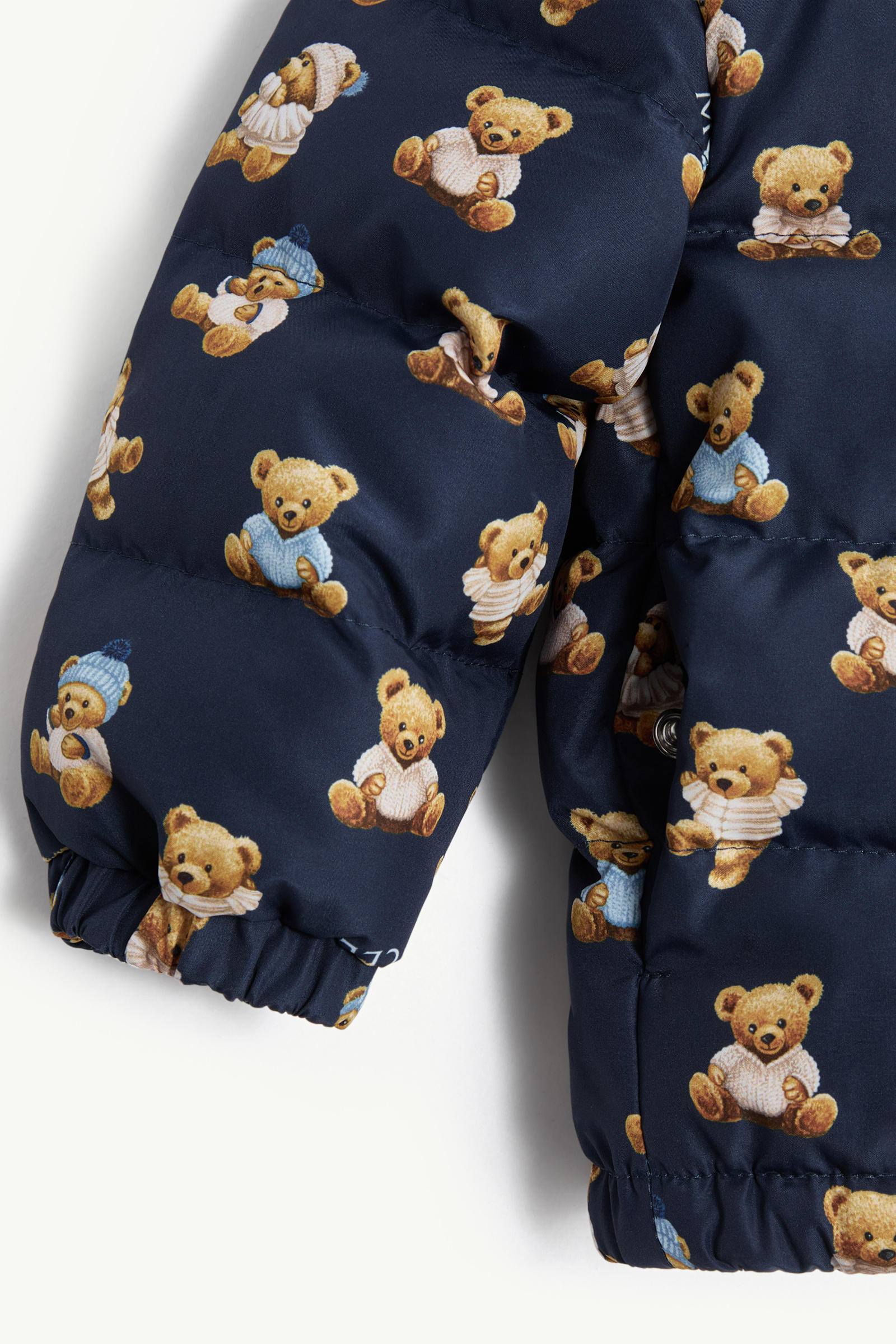 Doudoune à capuche Semenat Garçon Bleu Moncler 3