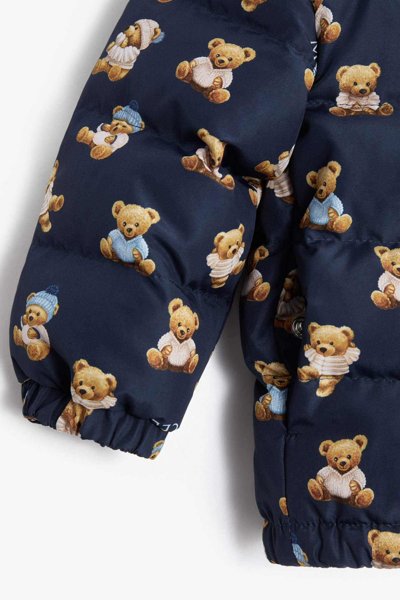 Semenat Daunenjacke mit Kapuze Jungen Blau Moncler 3