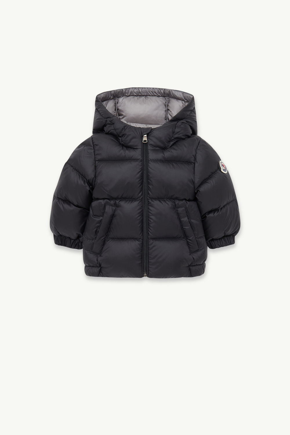 New Macaire Hooded Down Jacket Gender Neutral Black Moncler 0