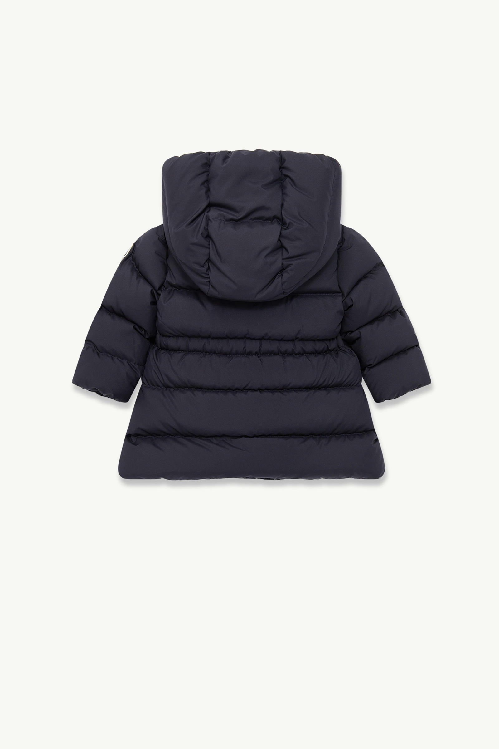 Molan Hooded Down Jacket Girl Navy Blue Moncler 2