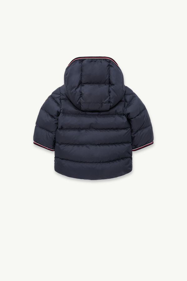 Saito Hooded Down Jacket Boy Navy Blue Moncler 2