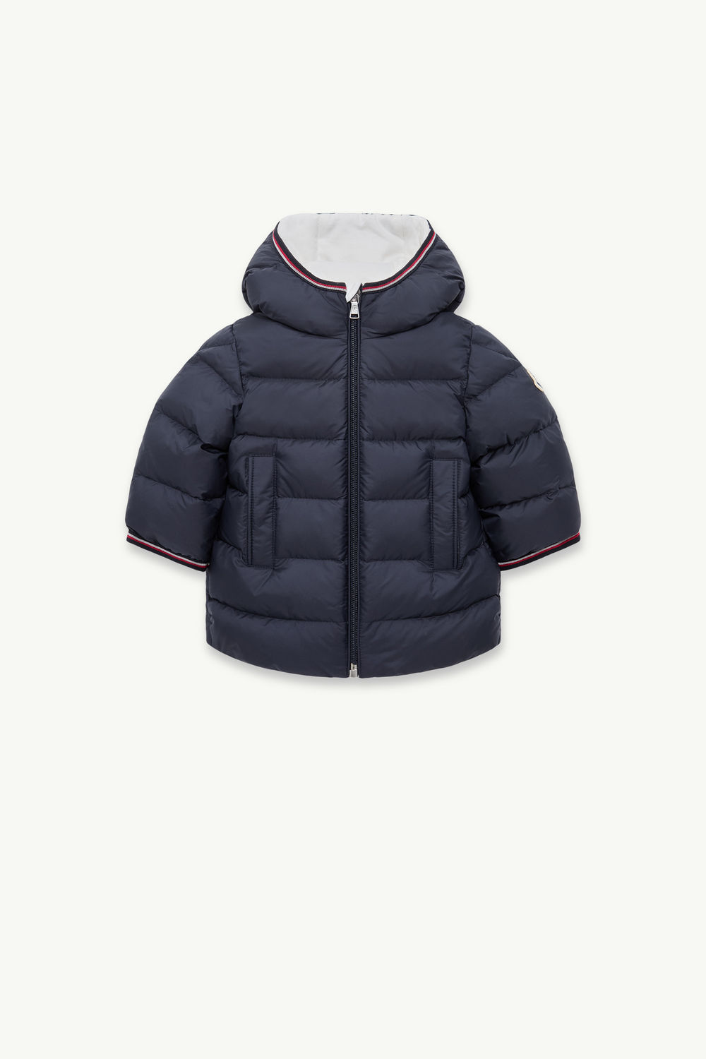 Doudoune à capuche Saito Garçon Bleu marine Moncler 0
