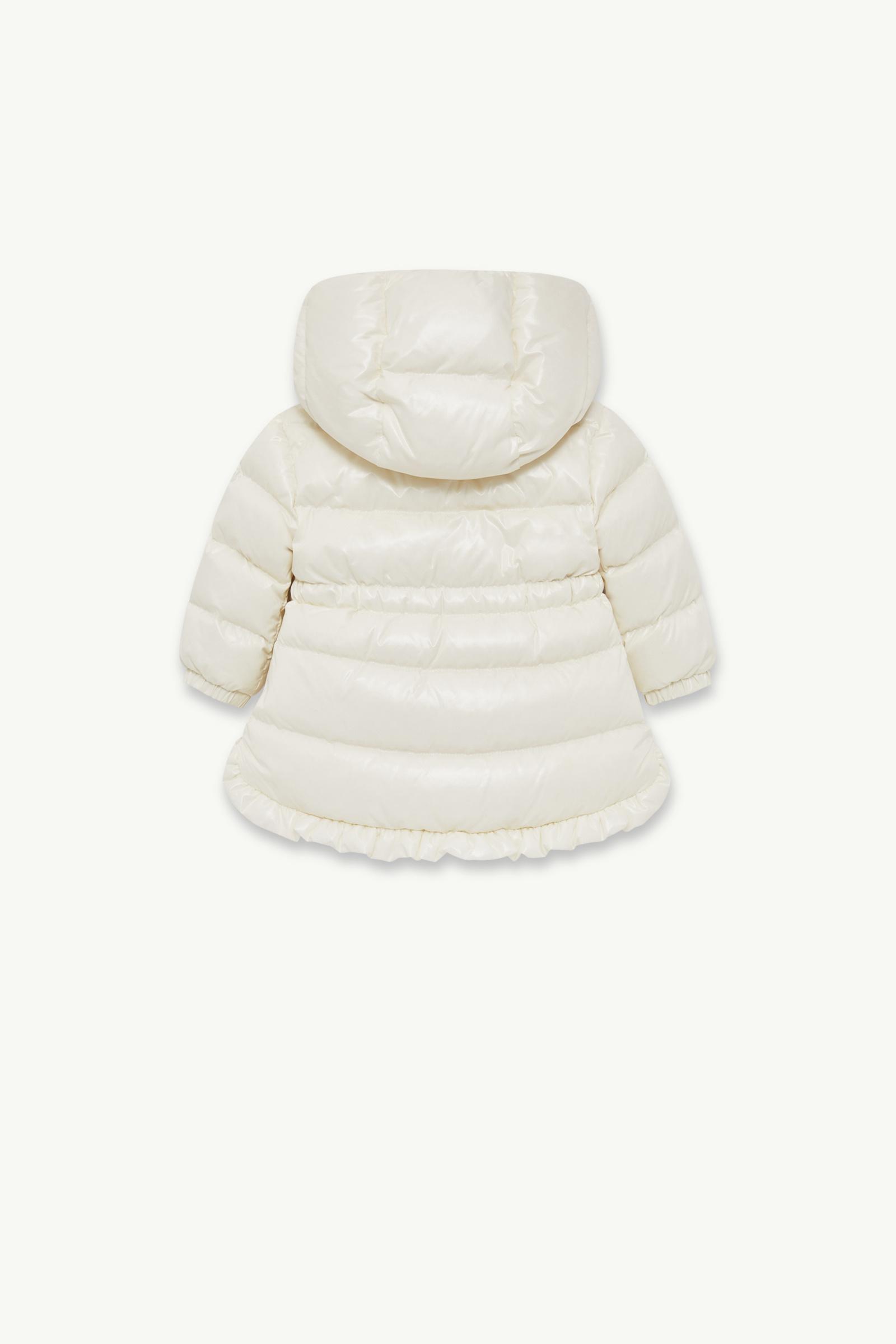 White Dufar Hooded Down Jacket - Outerwear for Children | Moncler US