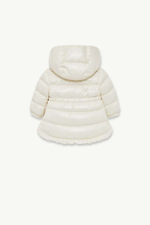 Dufar Hooded Down Jacket Girl White Moncler 2