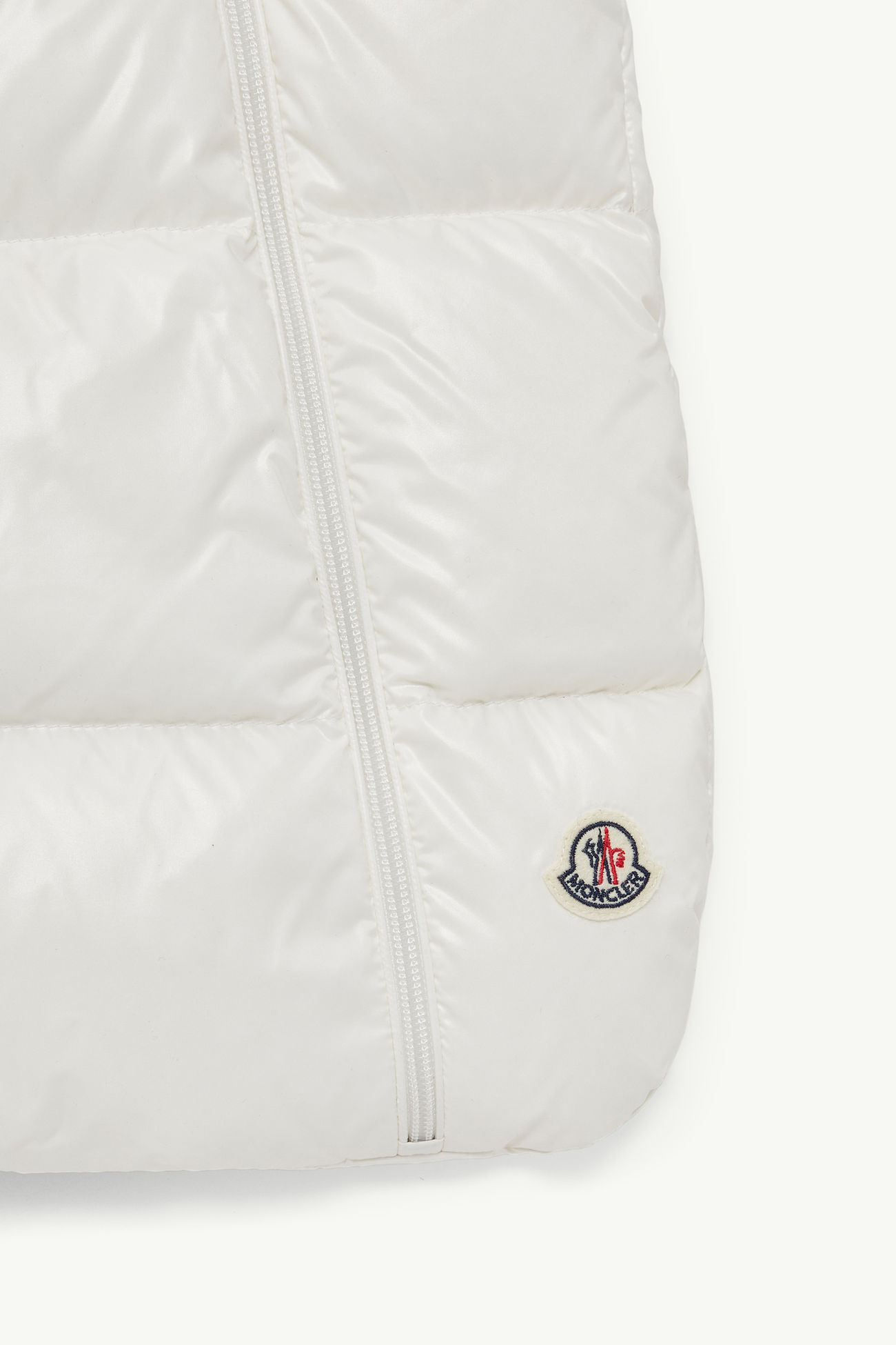 Daunengefülltes Babynest Genderneutral Weiß Moncler 3