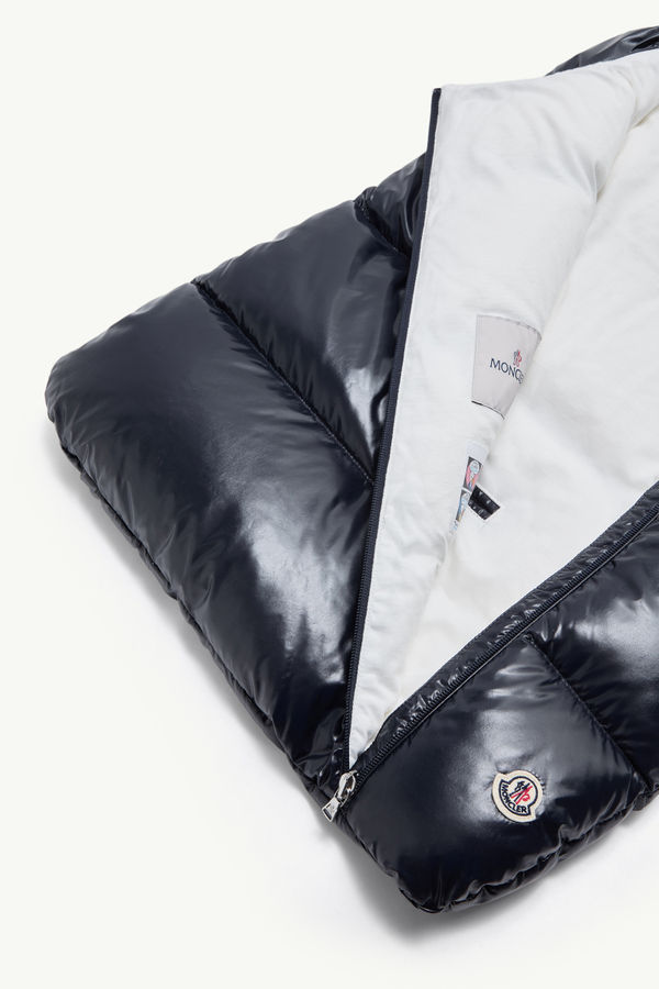 Down-Filled Baby Nest Gender Neutral Navy Blue Moncler 1