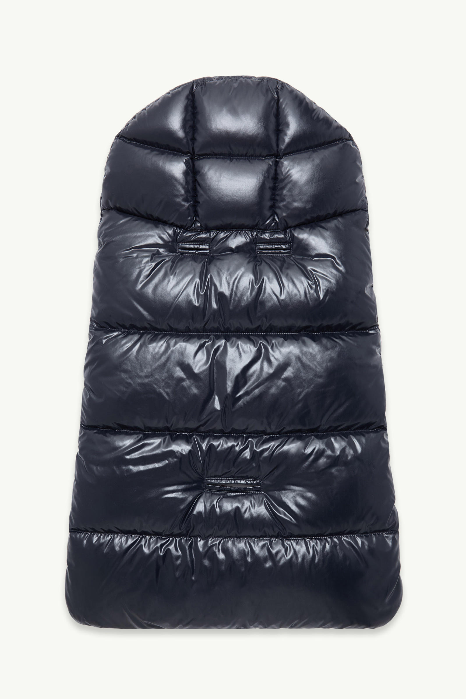 Daunengefülltes Babynest Genderneutral Navyblau Moncler 2