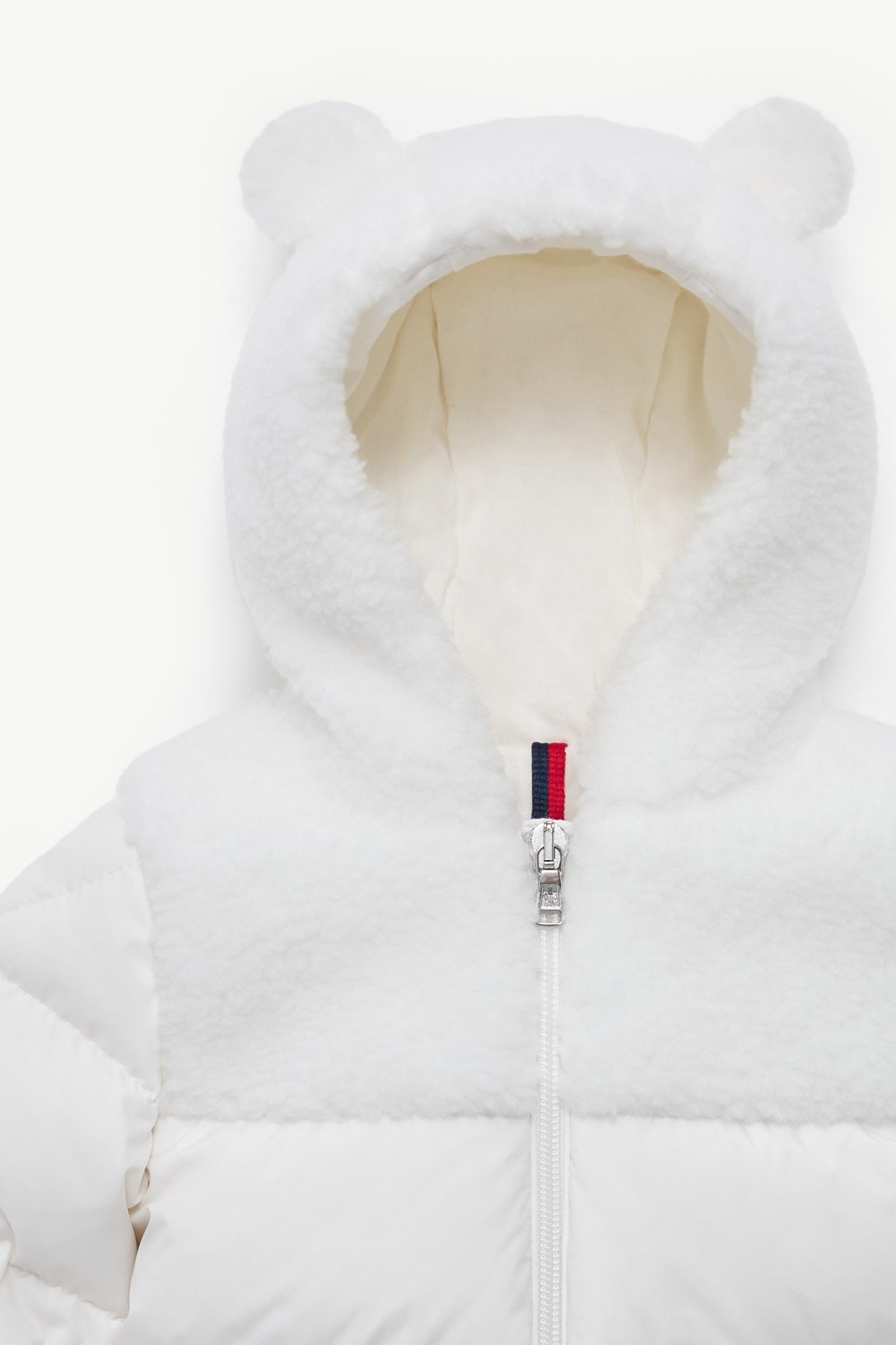 Osof Down Snowsuit Gender Neutral White Moncler 1