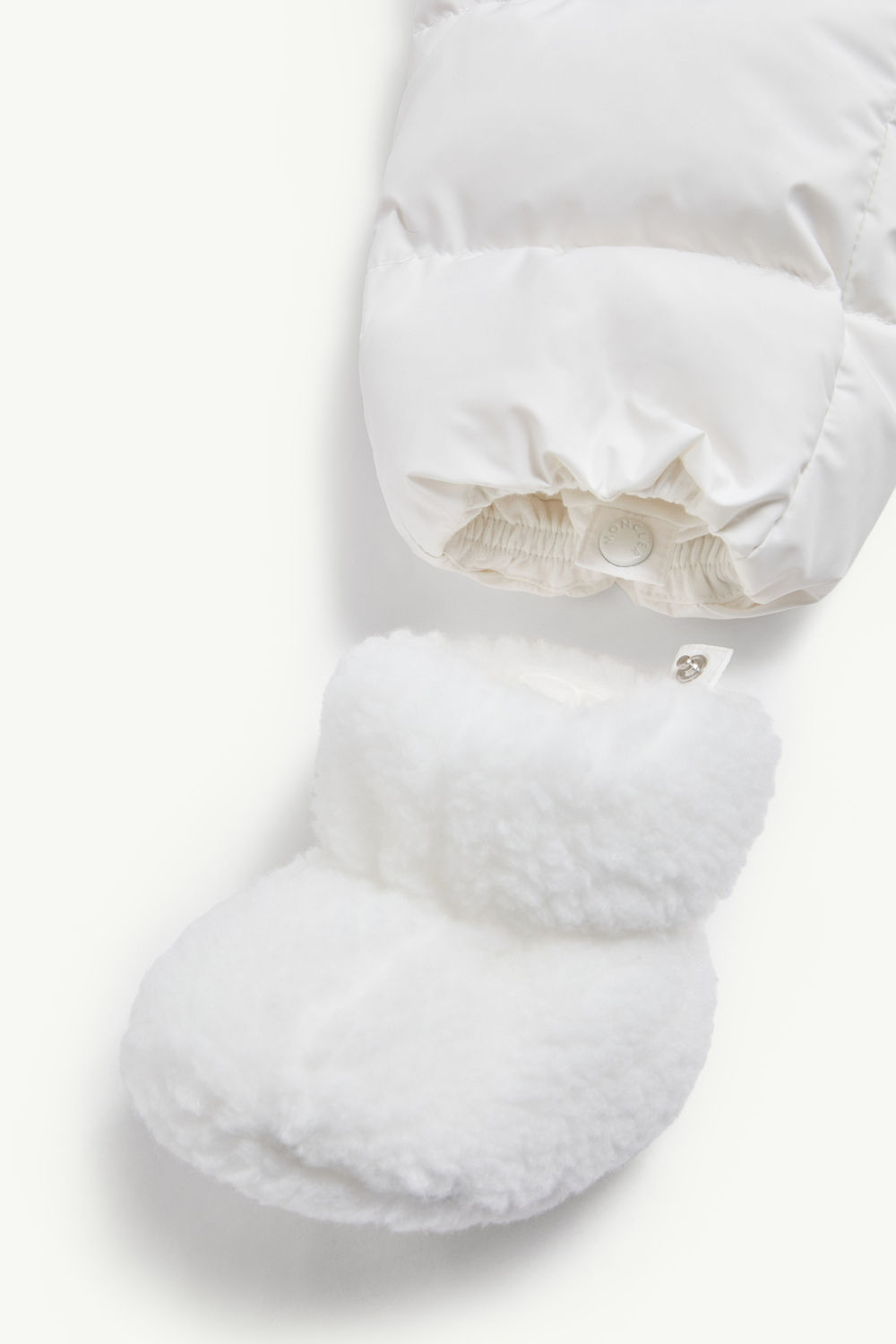 Osof Down Snowsuit Gender Neutral White Moncler 3