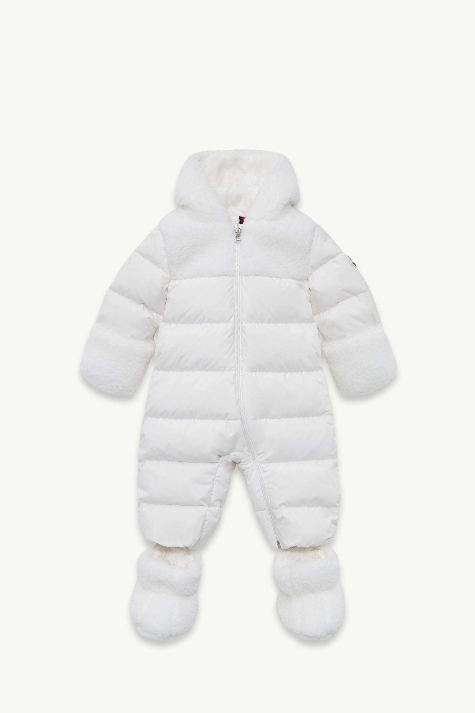 White Osof Down Snowsuit - Outerwear for Children | Moncler US