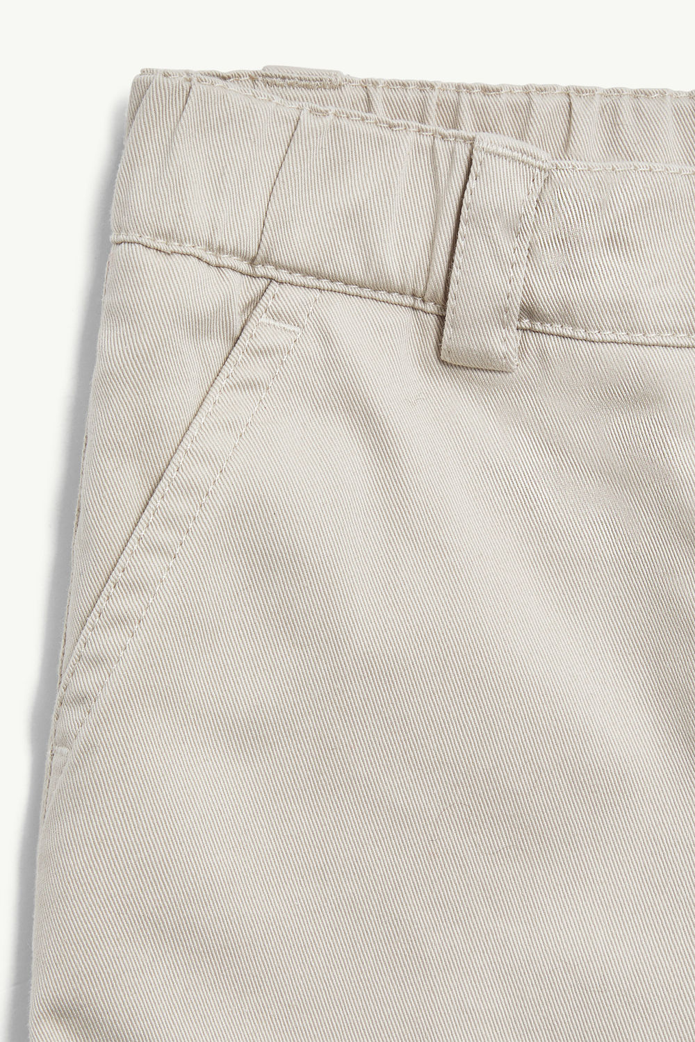 Cotton Gabardine Trousers Boy Light Beige Moncler 3