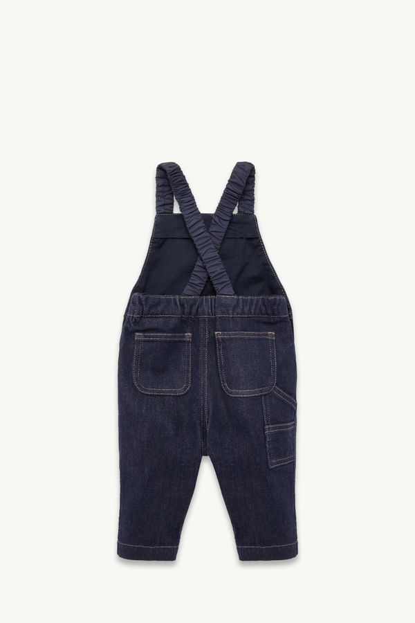 Denim Overalls Gender Neutral Navy Blue Moncler 2