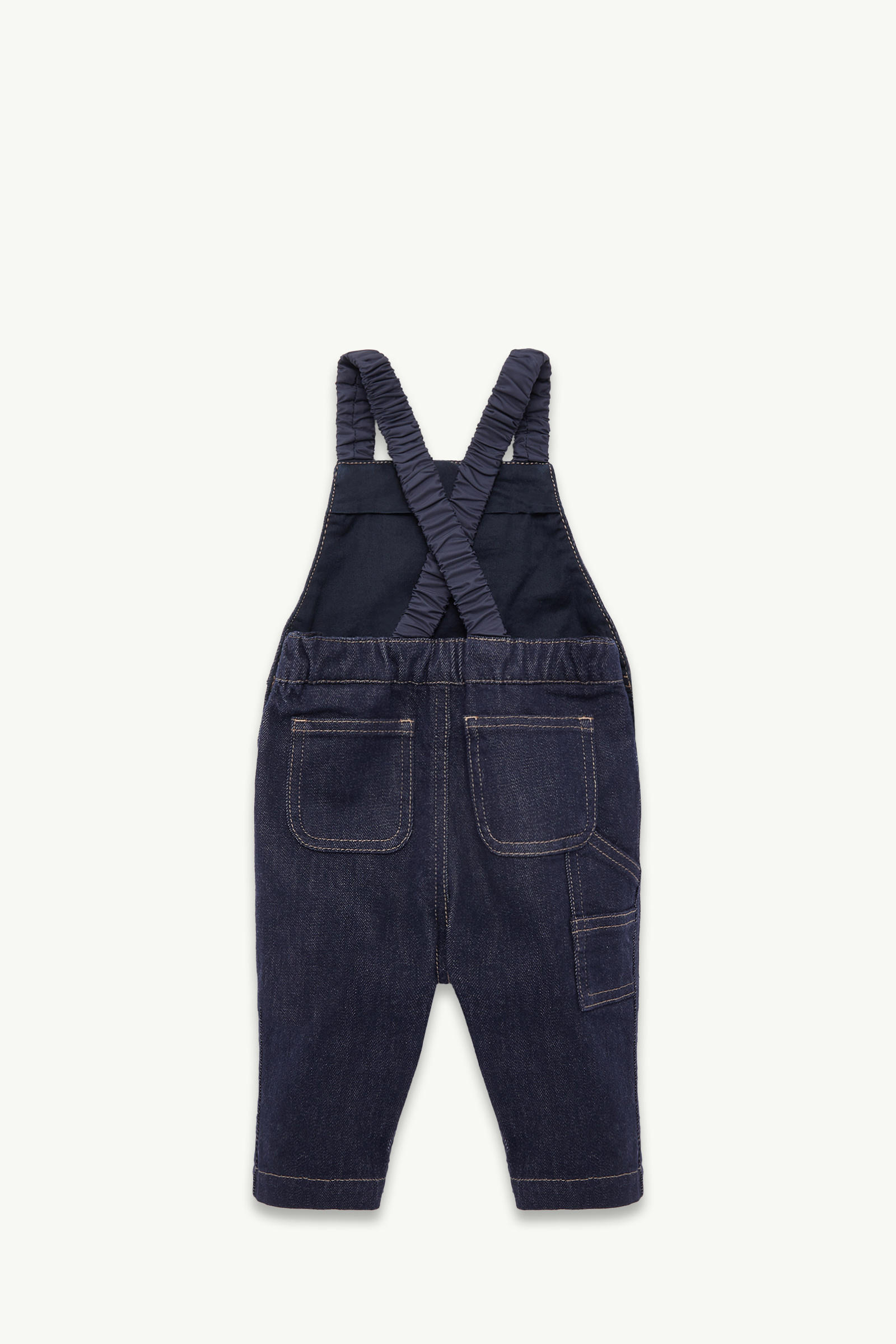 Denim Overalls Gender Neutral Navy Blue Moncler 2