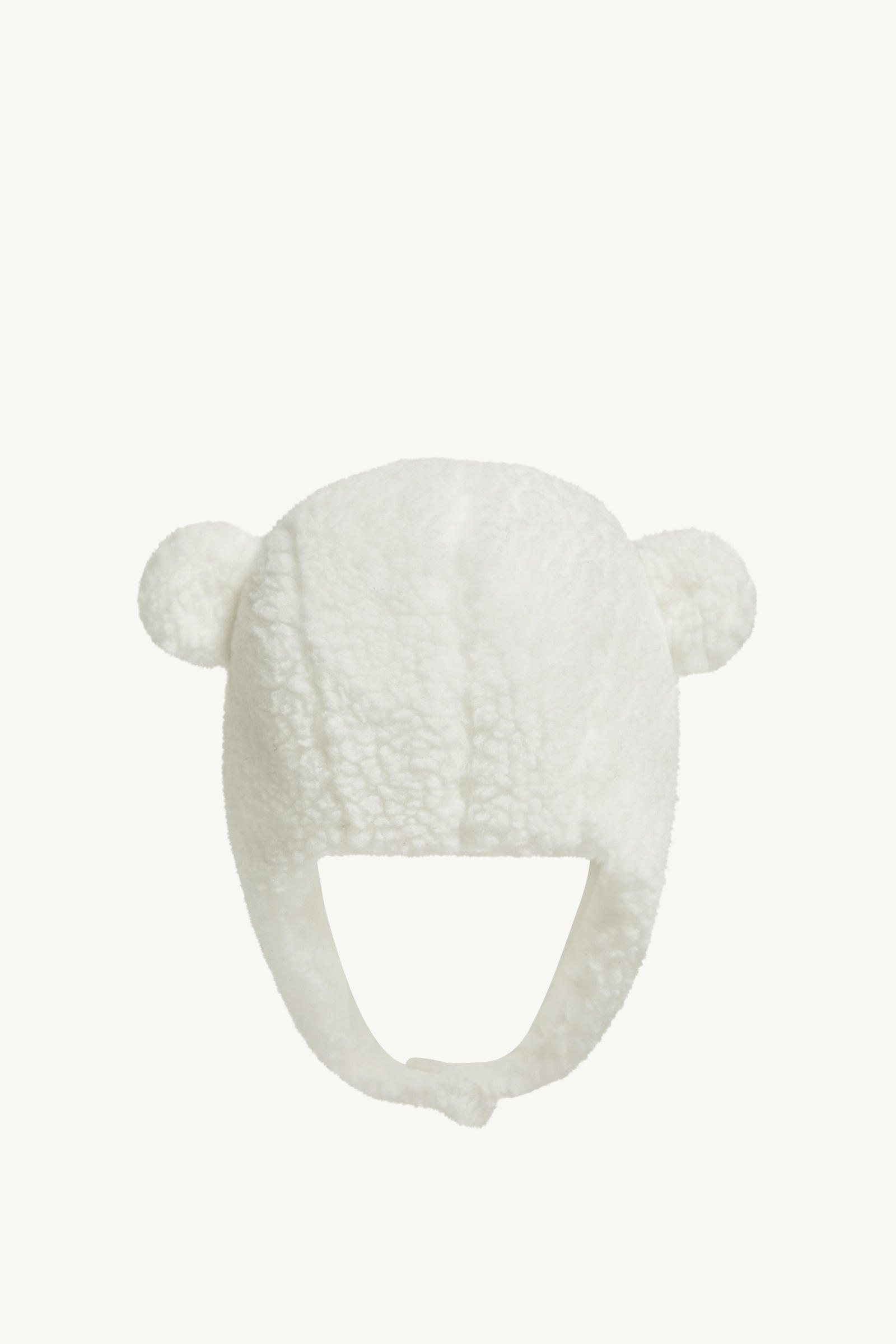 Teddy Cap with Earflaps Gender Neutral White Moncler 2
