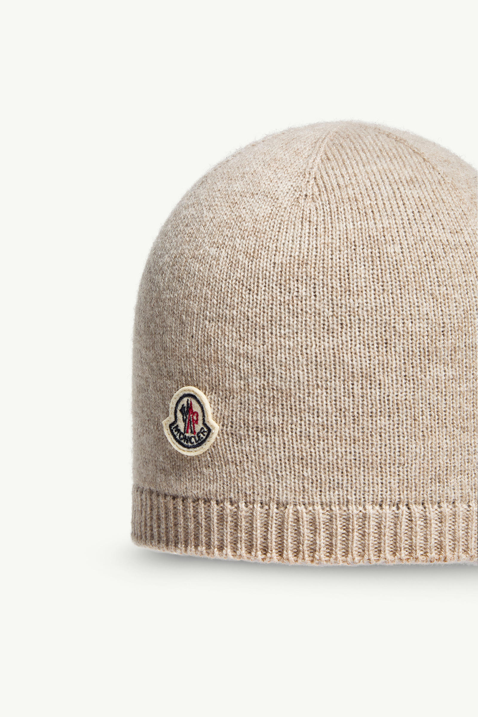 Cashmere Beanie Gender Neutral Khaki Moncler 1