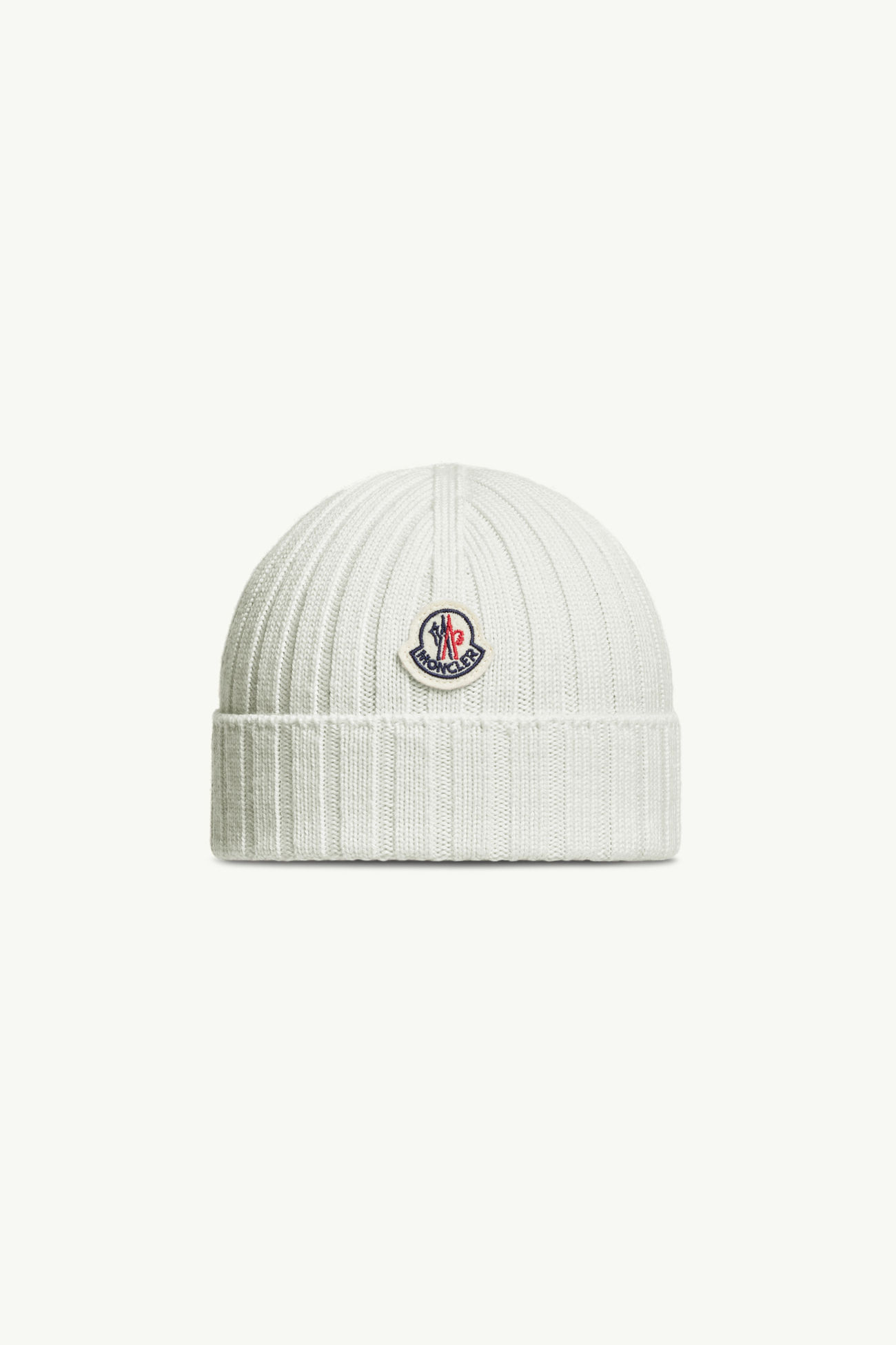 Berretto in lana Gender Neutral Bianco Moncler 0