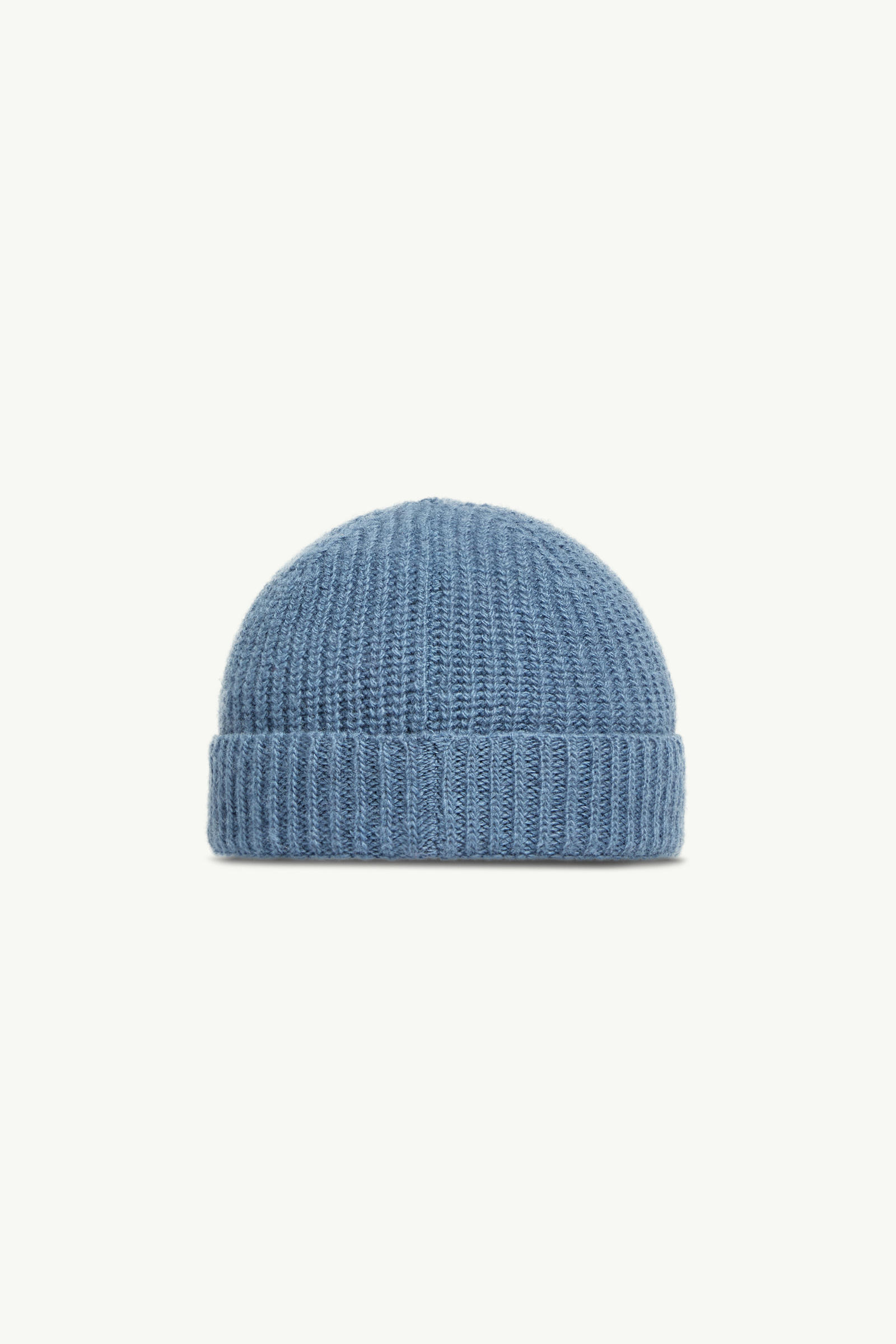 Berretto in lana con bordi tricolore Bambino Blu Cobalto Moncler 2