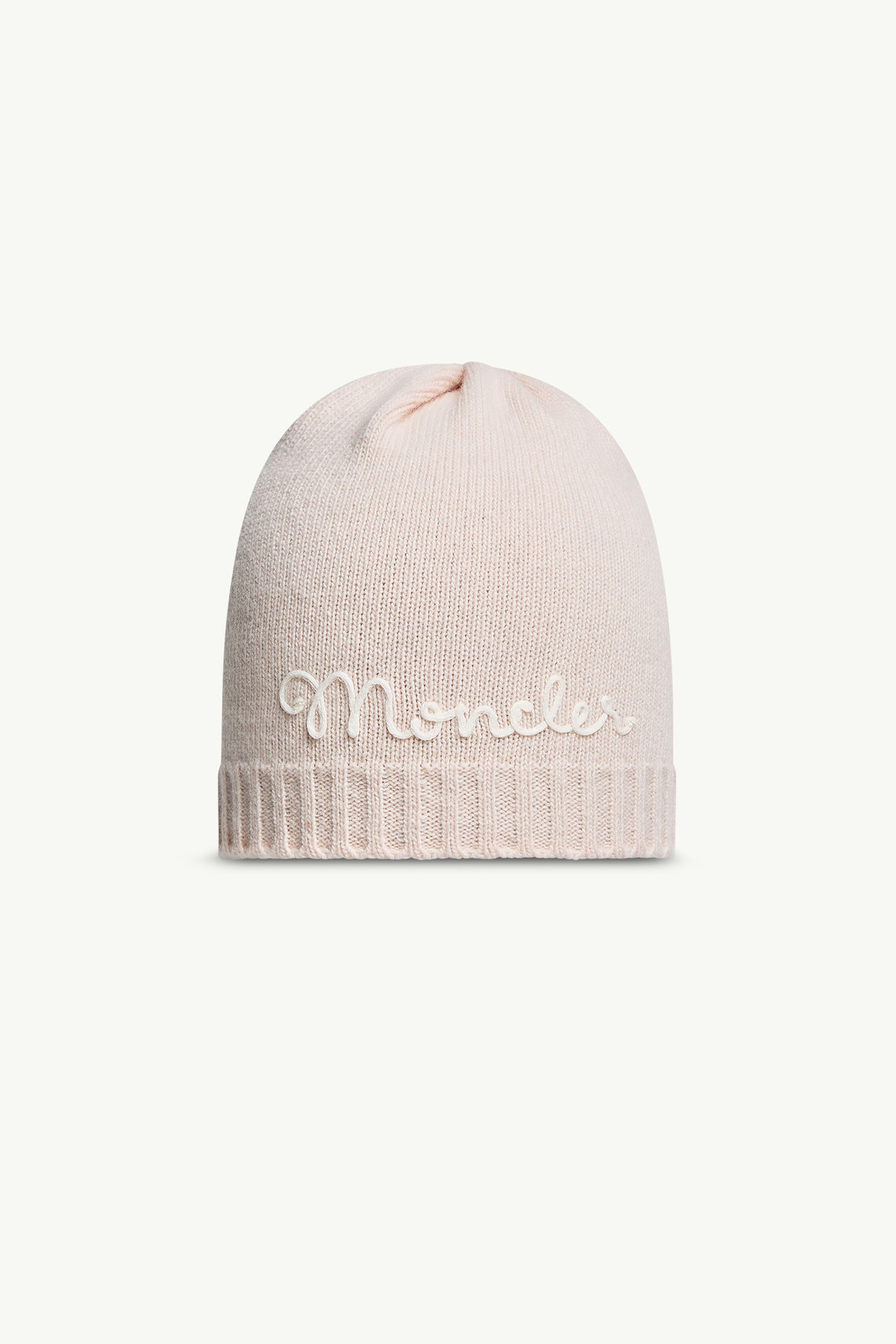 ニットキャップ ガールズ ライトピンク Moncler 0