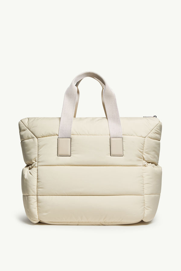 Nylon Diaper Bag Gender Neutral Light Beige Moncler 2