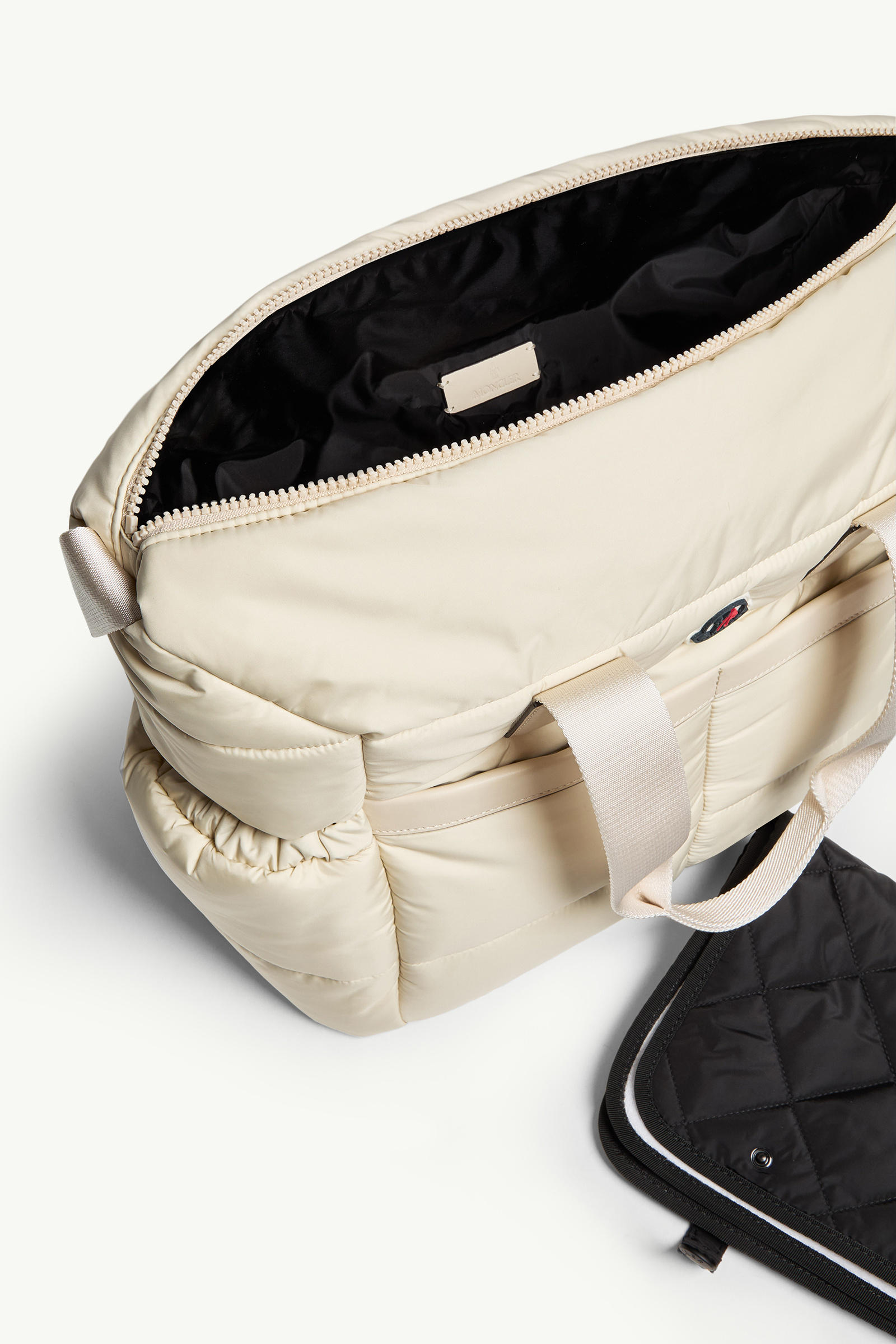Nylon Diaper Bag Gender Neutral Light Beige Moncler 3