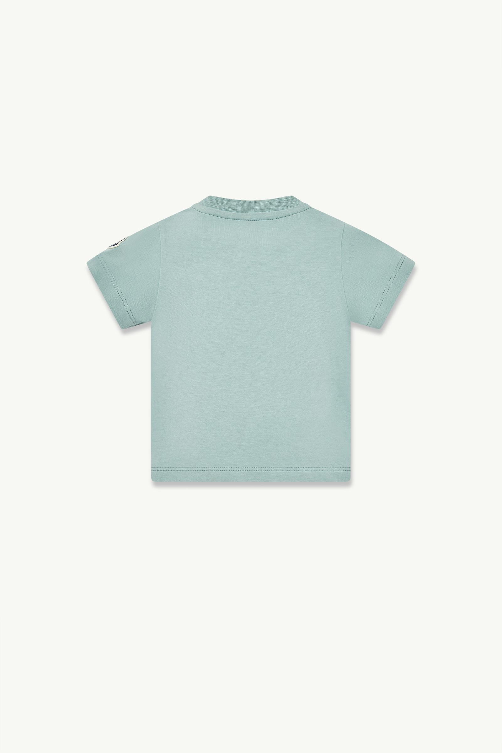 Aqua Green Duck Logo Cotton T-Shirt - Clothing for Children