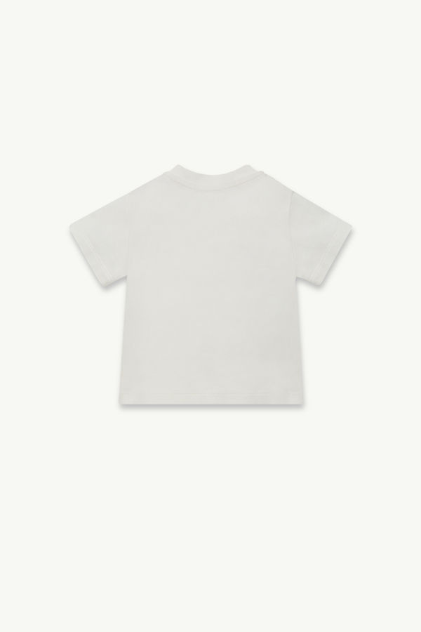 Logo Jersey T-Shirt Boy White Moncler 2